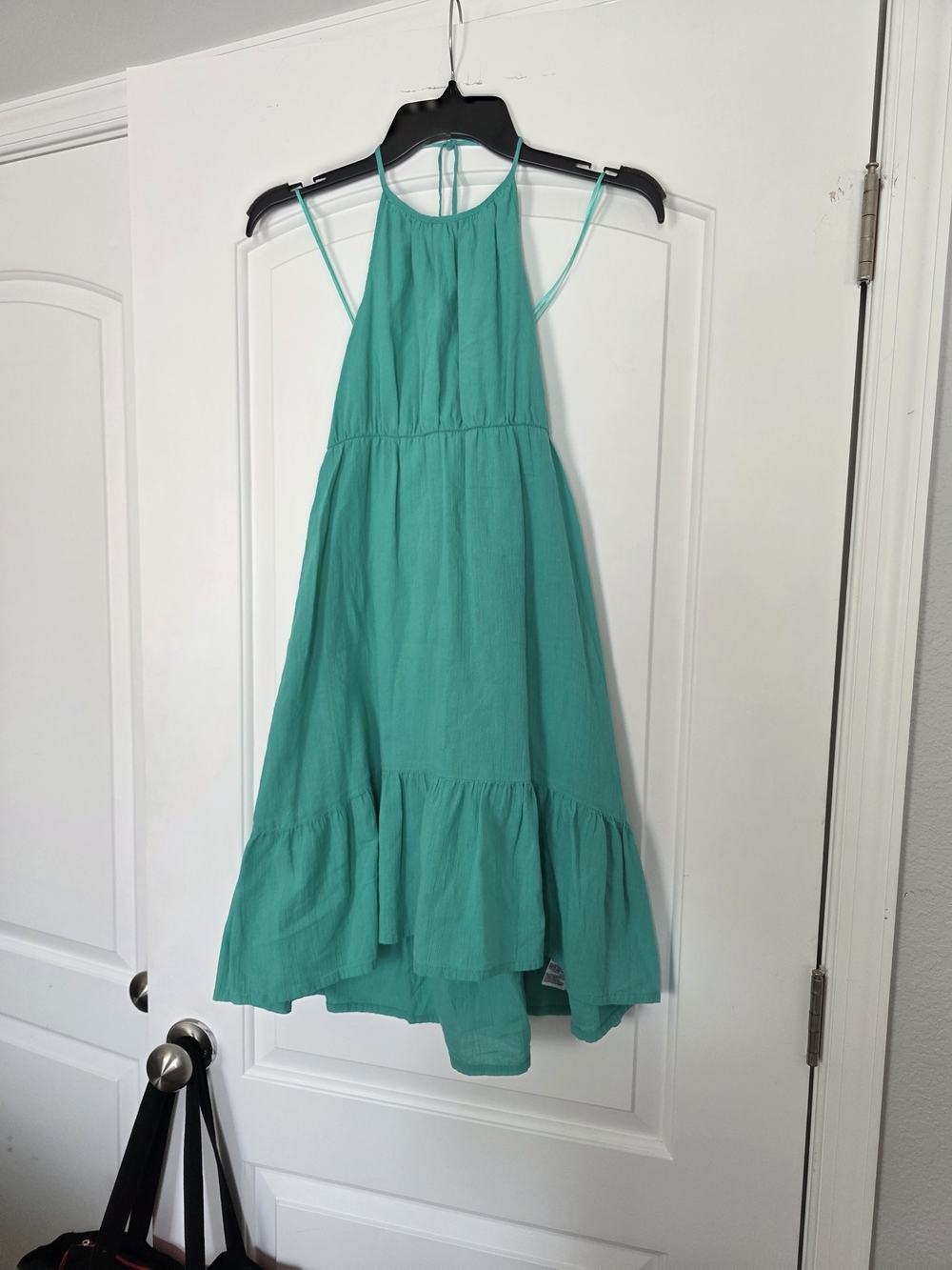 Old Navy Teal Halter Ruffle Sundress for Kids
